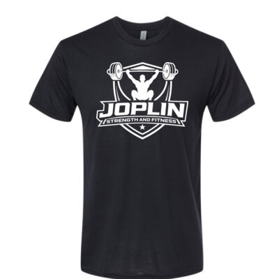 Joplin Strength & Fitness ( White Logo ) Graphic Tee - Unisex Triblend T-Shirt Thumbnail