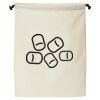Double Cinch Recycled Canvas Shoe and Accessory Bag Thumbnail