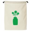 Double Cinch Recycled Canvas Shoe and Accessory Bag Thumbnail