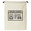 Double Cinch Recycled Canvas Shoe and Accessory Bag Thumbnail
