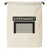 Double Cinch Recycled Canvas Shoe and Accessory Bag Thumbnail
