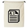 Double Cinch Recycled Canvas Shoe and Accessory Bag Thumbnail