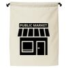 Double Cinch Recycled Canvas Shoe and Accessory Bag Thumbnail