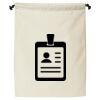 Double Cinch Recycled Canvas Shoe and Accessory Bag Thumbnail