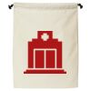 Double Cinch Recycled Canvas Shoe and Accessory Bag Thumbnail