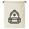 Double Cinch Recycled Canvas Shoe and Accessory Bag Thumbnail