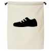 Double Cinch Recycled Canvas Shoe and Accessory Bag Thumbnail