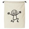 Double Cinch Recycled Canvas Shoe and Accessory Bag Thumbnail